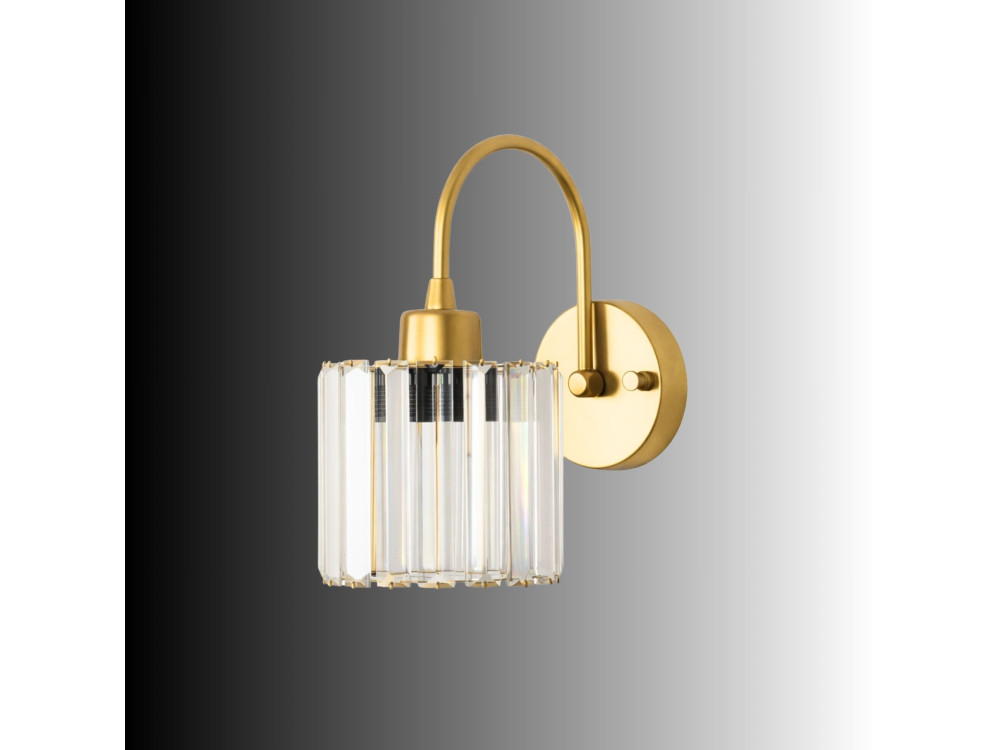 "Yakops" Metal Wall Sconce - 23 x 13 cm - Yellow