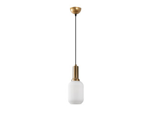 "Asker" Metal Pendant Light - 13 x 13 cm - Gold
