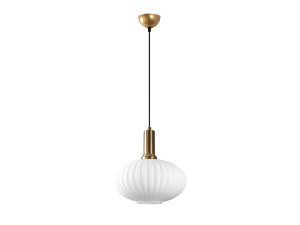 "Asker" Metal Pendant Light - 30 x 30 cm - Gold