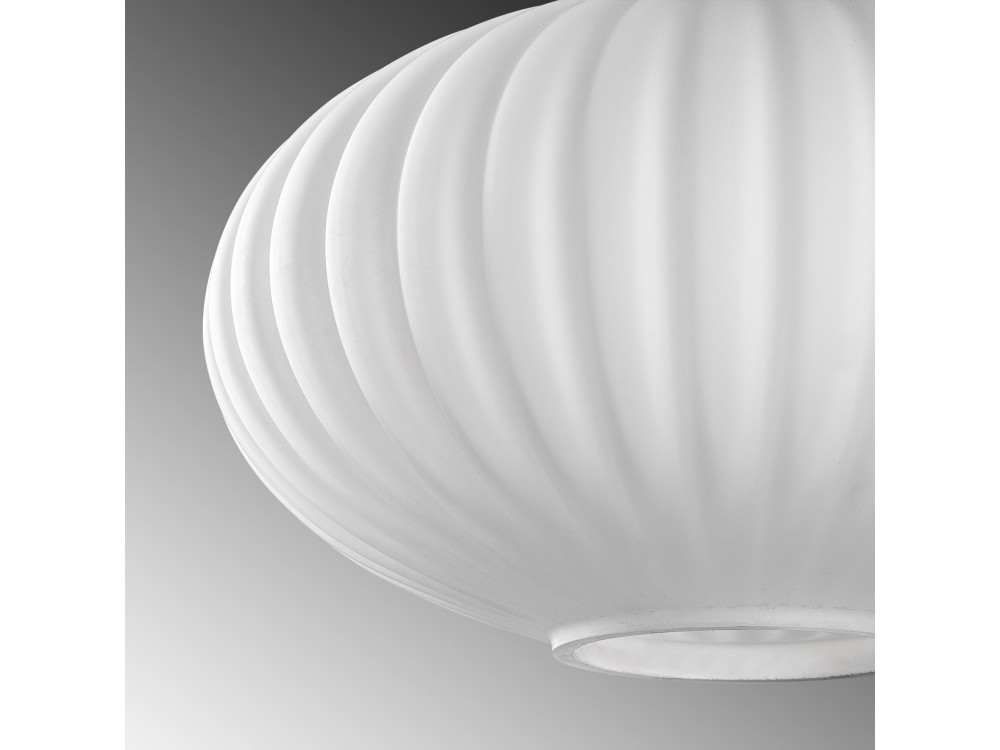 "Asker" Metal Pendant Light - 30 x 30 cm - Gold