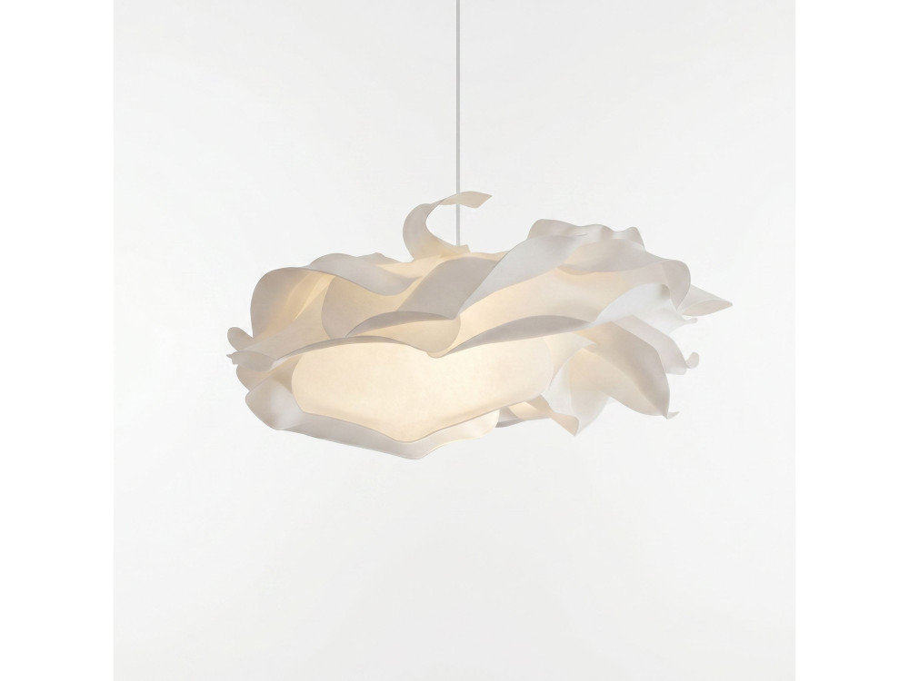 "MOD0009" Plastic Pendant Light - 58 x 58 cm - White
