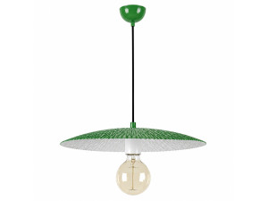 "Soleil" Metal Pendant Light - 39 x 39 cm - Light Green