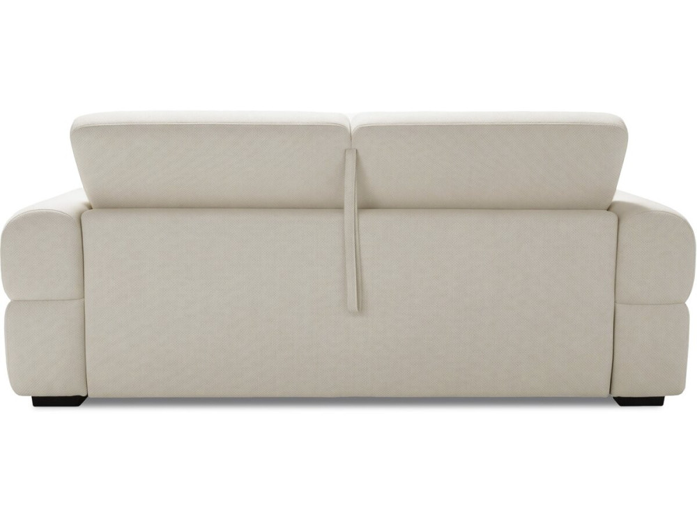 "Zoé" Express Convertible Sofa Bed - 18 cm Mattress - 140 cm Sleeping Surface - 3-Seater - Beige