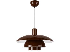 "Layer" Metal Pendant Light - 45 x 45 cm - Brown