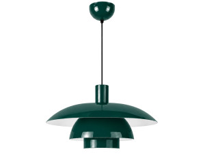 "Layer" Metal Pendant Light - 45 x 45 cm - Dark Green