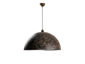 "Kure" Metal Pendant Light - 60 x 60 cm - Antique