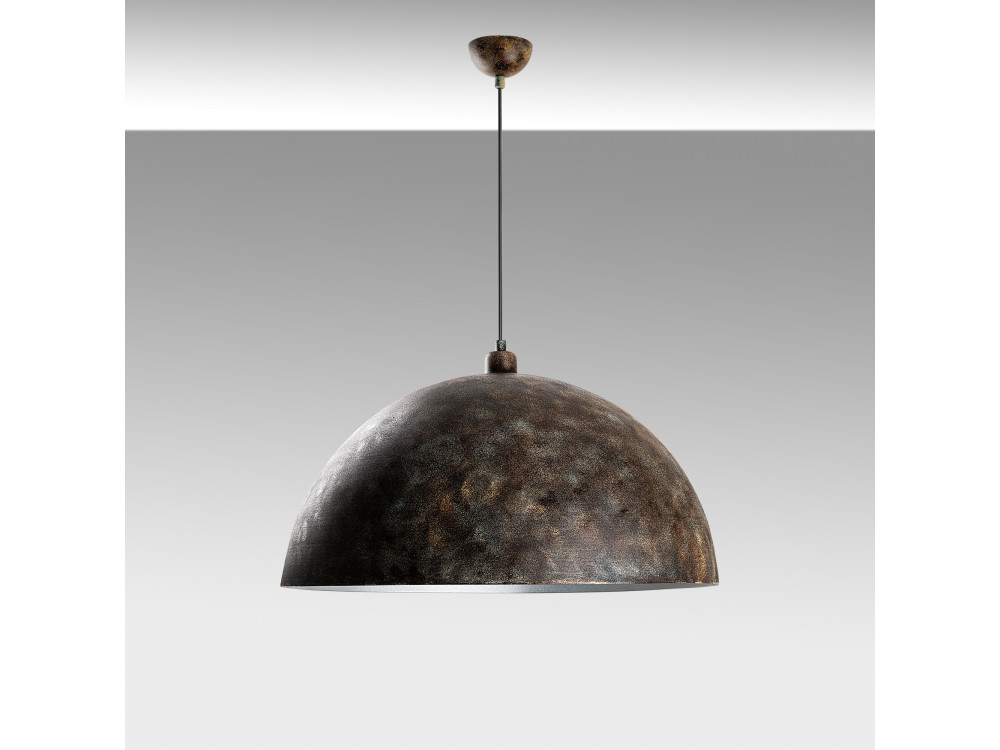 "Kure" Metal Pendant Light - 60 x 60 cm - Antique