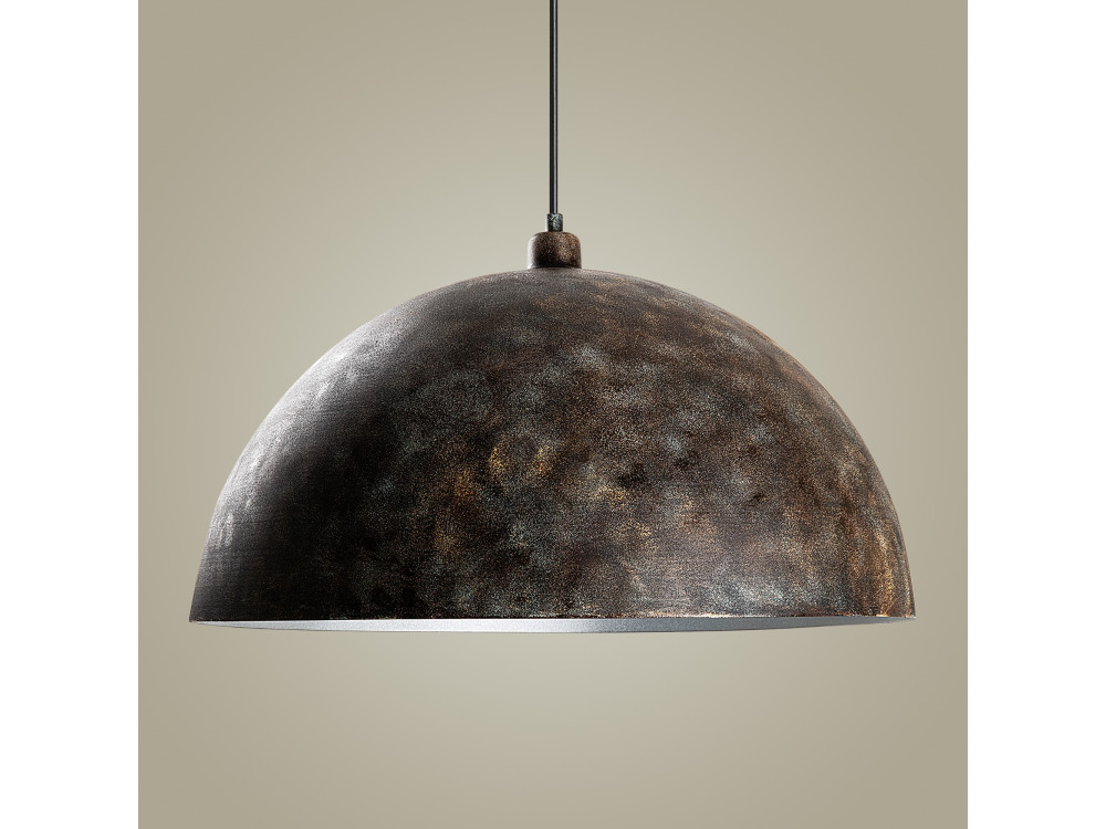 "Kure" Metal Pendant Light - 60 x 60 cm - Antique