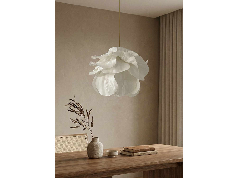 "MOD0007" Plastic Pendant Light - 48 x 48 cm - White