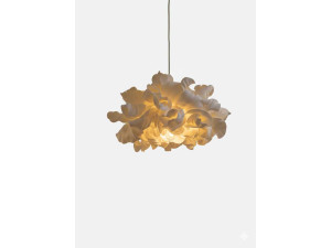 "MOD0018" Plastic Pendant Light - 48 x 48 cm - Cream