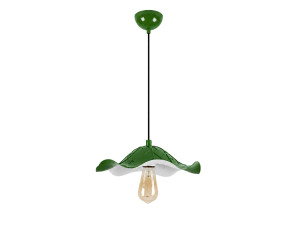 "Liana" Metal Pendant Light - 29 x 29 cm - Light Green