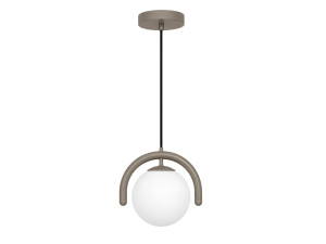 "GEDIK-20441" Metal Pendant Light - 20 x 20 cm - Gray