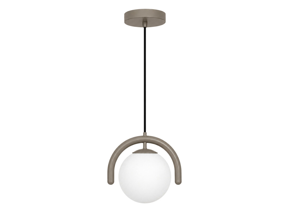 "GEDIK-20441" Metal Pendant Light - 20 x 20 cm - Gray