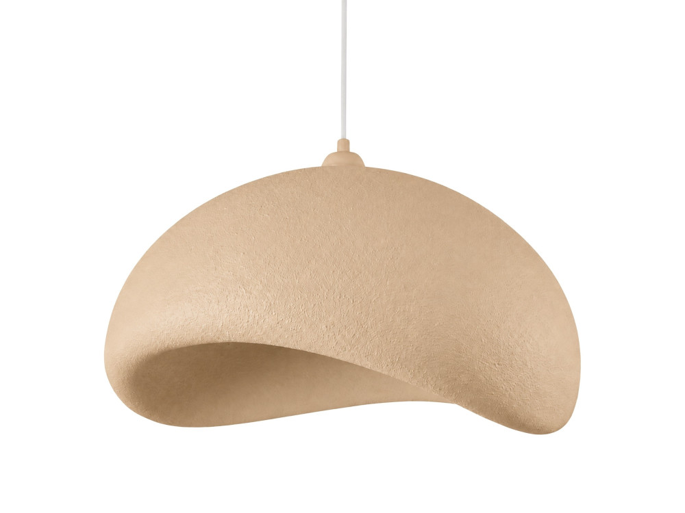 "Vegas" Metal Pendant Light - 64 x 51 cm - Beige