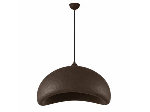 "Vegas" Metal Pendant Light - 64 x 51 cm - Brown