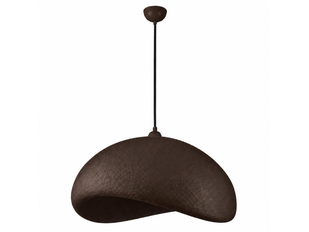 "Vegas" Metal Pendant Light - 64 x 51 cm - Brown