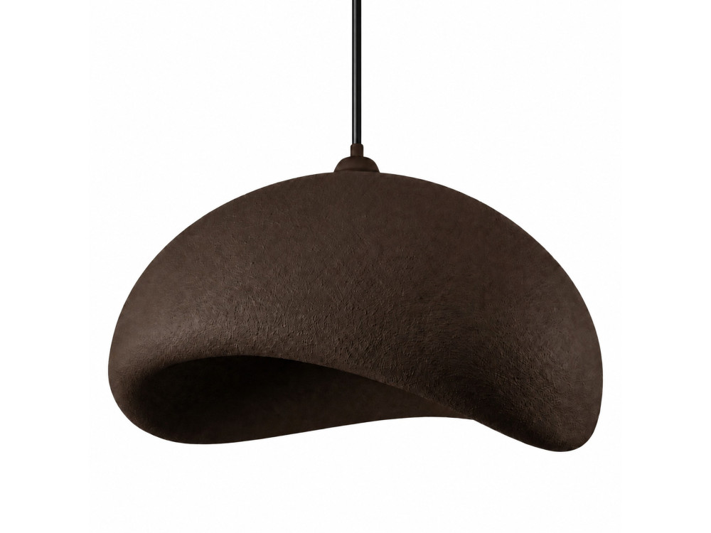 "Vegas" Metal Pendant Light - 64 x 51 cm - Brown