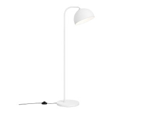 "Yaka" Metal Floor Lamp - 51 x 51 cm - White