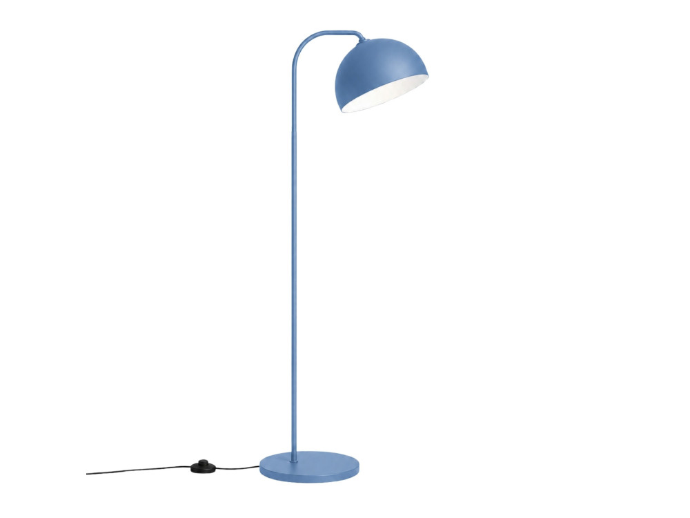 "Yaka" Metal Floor Lamp - 51 x 51 cm - Blue