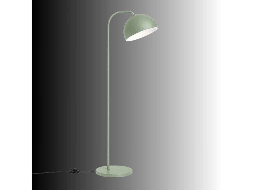 "Yaka" Metal Floor Lamp - 51 x 51 cm - Mint Green