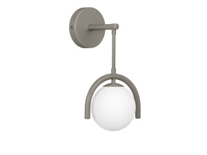 "GEDIK-20445" Metal Wall Sconce - 20 x 20 cm - Gray
