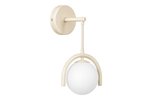 "GEDIK-20445" Metal Wall Sconce - 20 x 20 cm - Beige