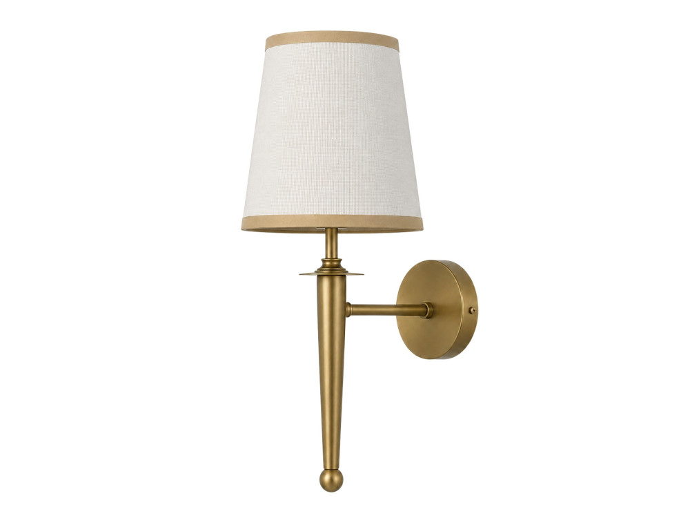"Milano" Metal Wall Sconce - 22 x 22 cm - Beige