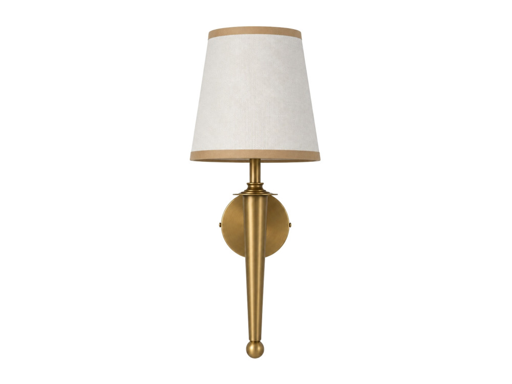 "Milano" Metal Wall Sconce - 22 x 22 cm - Beige