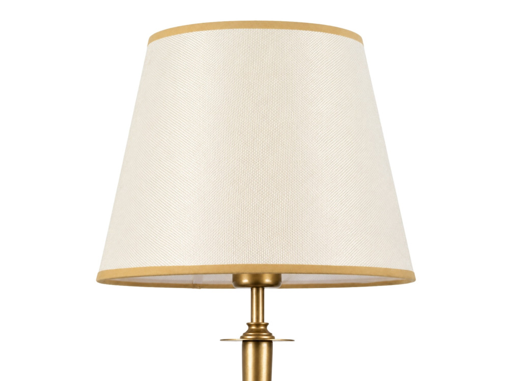 "Milano" Metal Table Lamp - 31 x 31 cm - Beige
