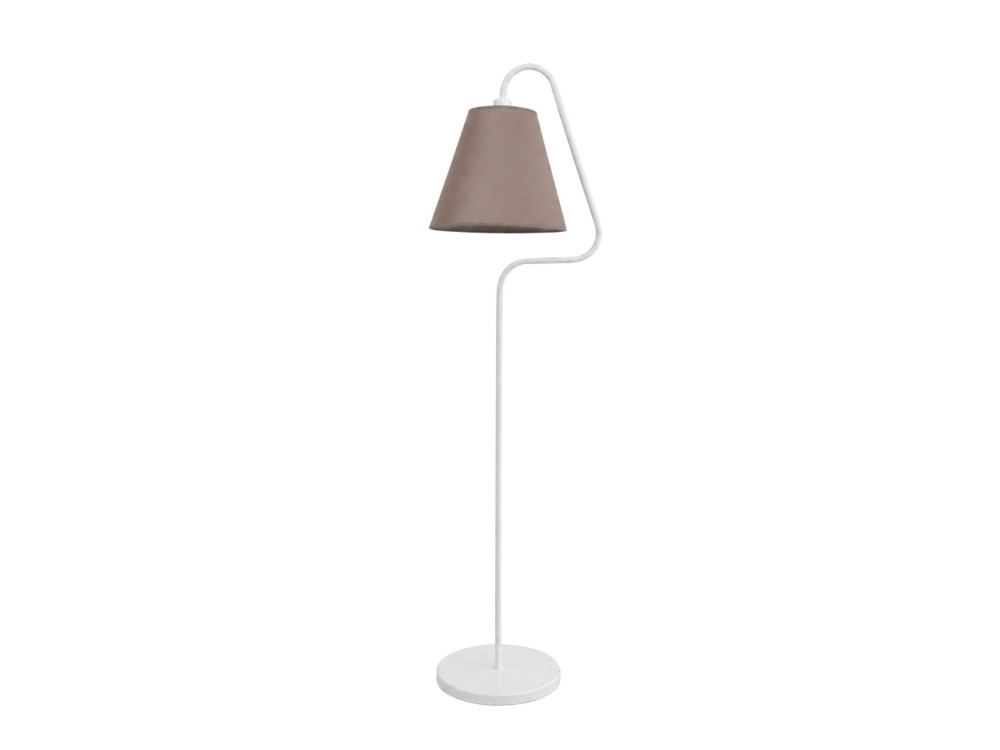 "Altur" Metal Floor Lamp - 45 x 35 x 162 cm - White