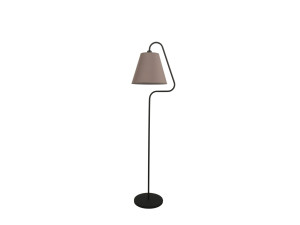 "Altur" Metal Floor Lamp - 45 x 35 x 162 cm - Black