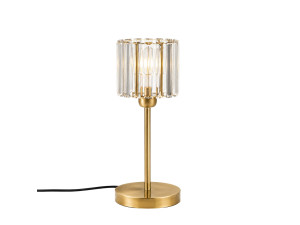 "Yakops" Metal Table Lamp - 17 x 17 x 50 cm - Yellow