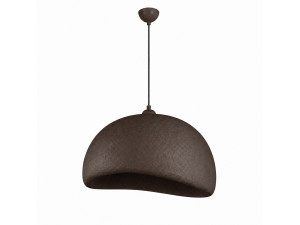 "Beta" Metal Pendant Light - 50 x 40 cm - Brown