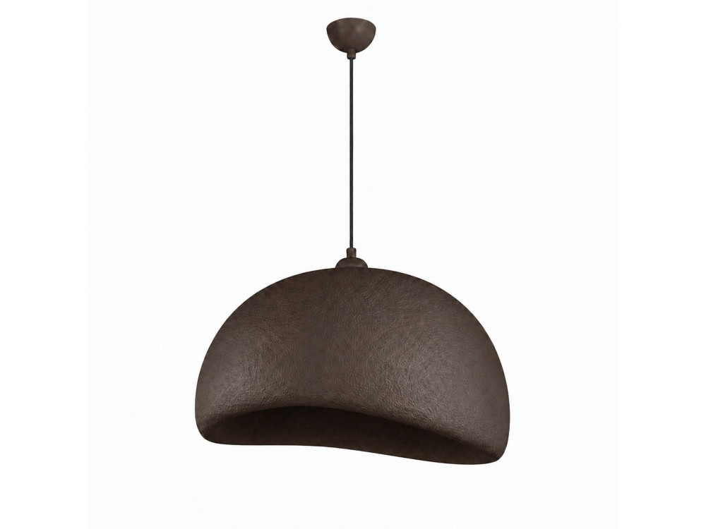 "Beta" Metal Pendant Light - 50 x 40 cm - Brown