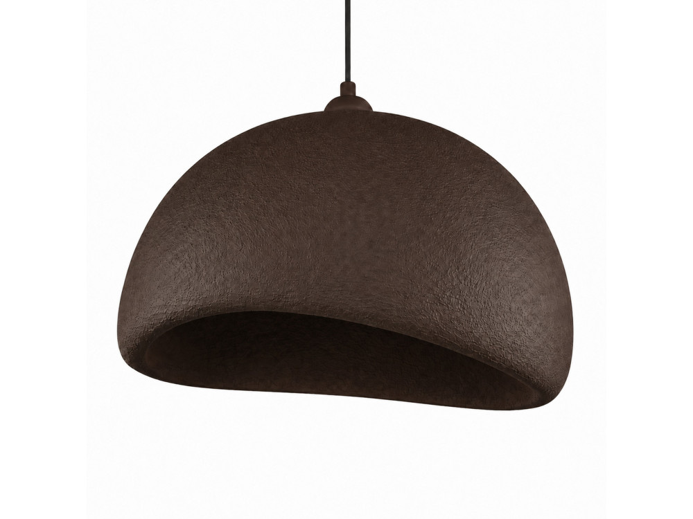 "Beta" Metal Pendant Light - 50 x 40 cm - Brown