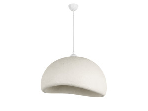 "Beta" Metal Pendant Light - 50 x 40 cm - White