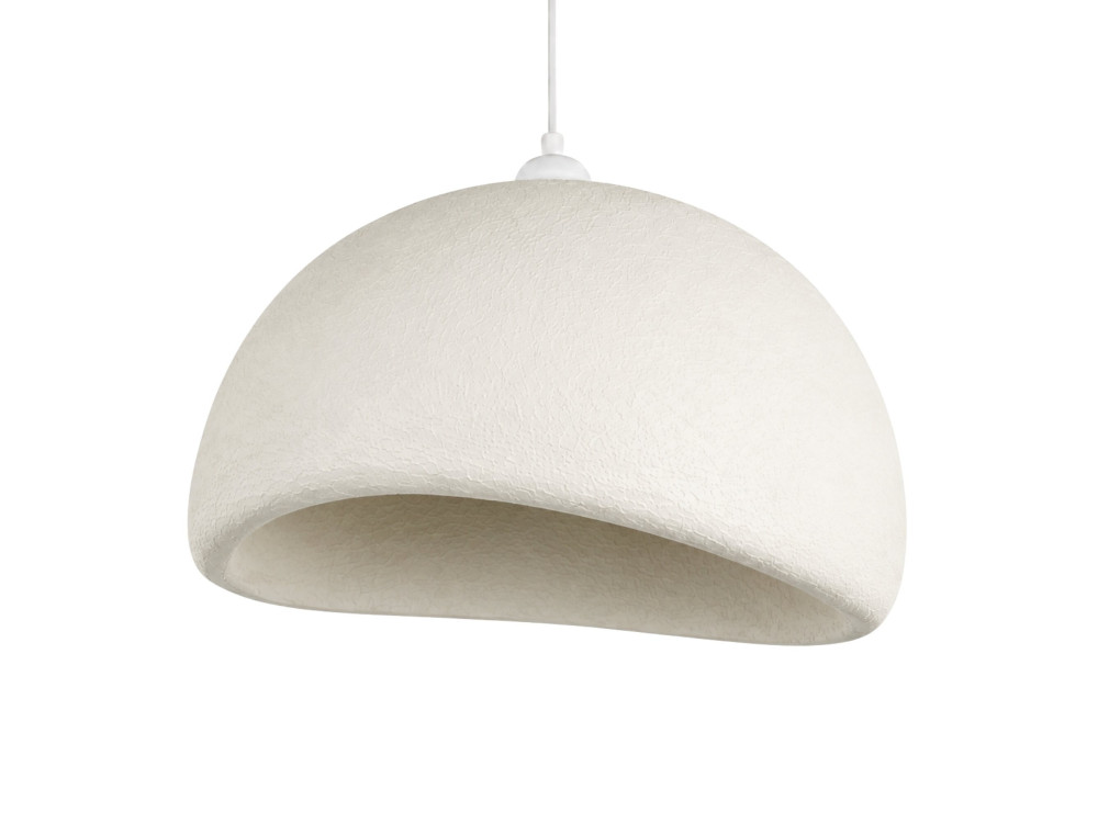 "Beta" Metal Pendant Light - 50 x 40 cm - White