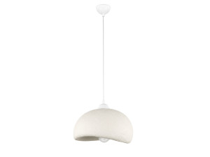 "Beta" Metal Pendant Light - 30 x 24 cm - White