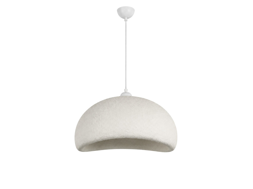 "Beta" Metal Pendant Light - 40 x 32 cm - White