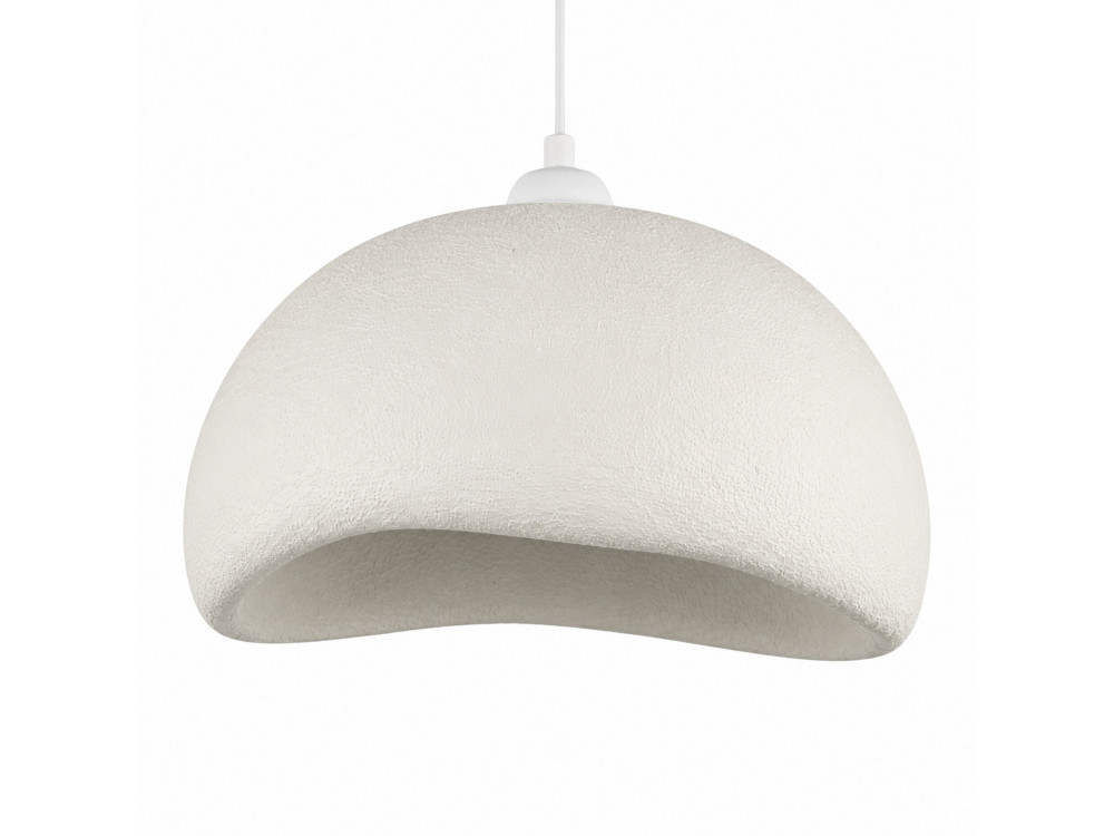 "Beta" Metal Pendant Light - 40 x 32 cm - White