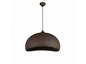 "Beta" Metal Pendant Light - 40 x 32 cm - Brown