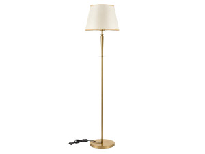 "Milano" Metal Floor Lamp - 40 x 40 cm - Beige