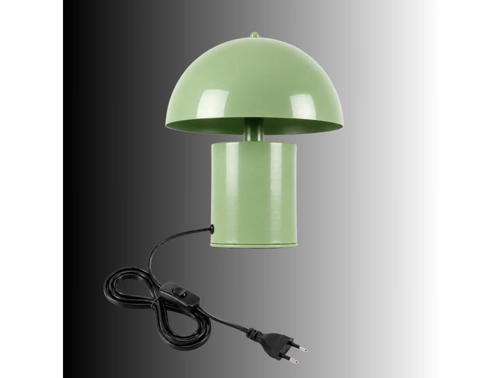 "Pera" Metal Table Lamp - 26 x 26 cm - Mint Green