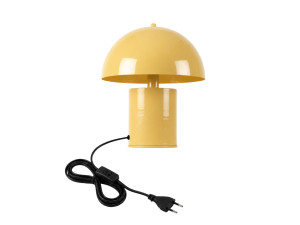 "Pera" Metal Table Lamp - 26 x 26 cm - Yellow