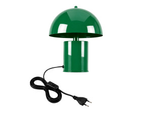 "Pera" Metal Table Lamp - 26 x 26 cm - Dark Green