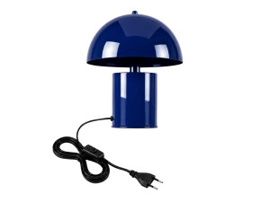"Pera" Metal Table Lamp - 26 x 26 cm - Navy Blue