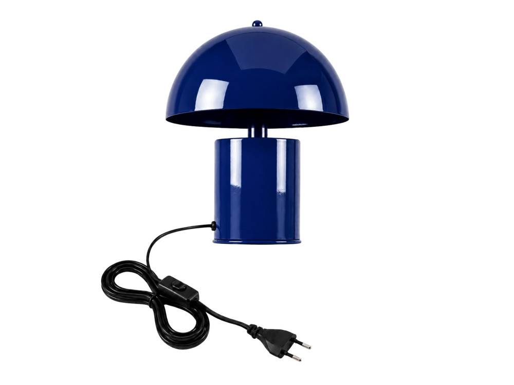 "Pera" Metal Table Lamp - 26 x 26 cm - Navy Blue
