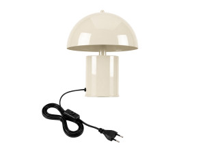 "Pera" Metal Table Lamp - 26 x 26 cm - Beige