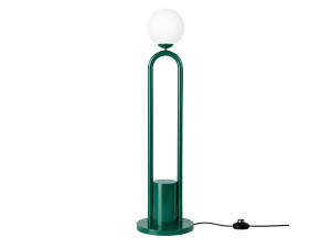 "Loop" Metal Floor Lamp - 30 x 30 cm - Green