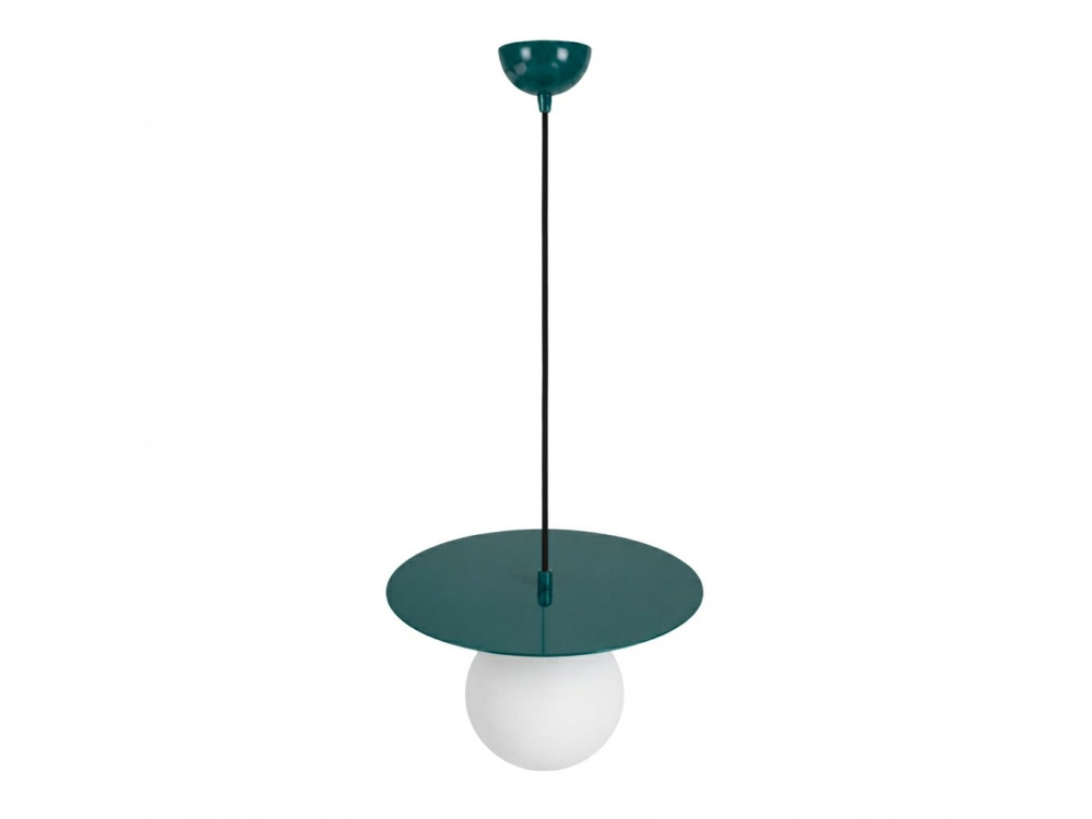"Vesper" Metal Pendant Light - 40 x 40 cm - Green